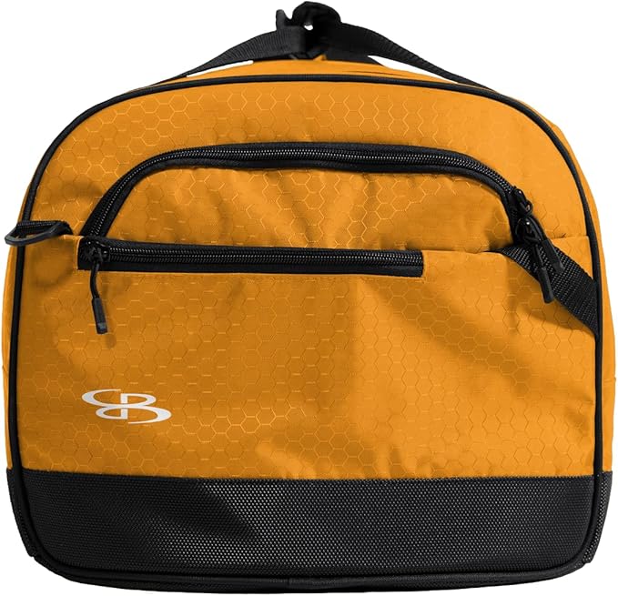 Boombah Sport Duffle Bag - All-purpose Athletic Duffle for Sports, Gym & Travel - Gold