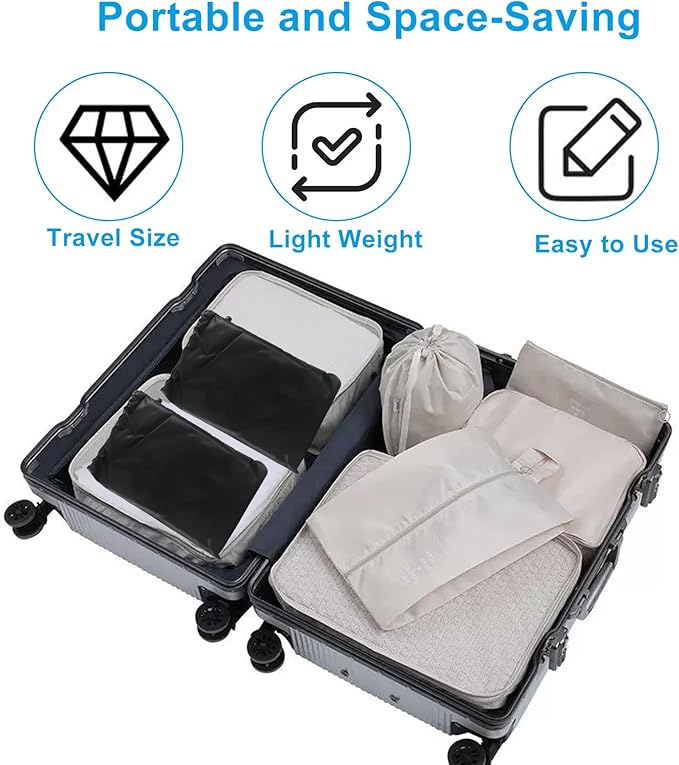 Zorfeter 1 Pack Memory Foam Foot Hammock with Drawstring Bag, Adjustable Foot Rest Portable Foot Sling, No Collapse Support Plates for Plane Travel/Travelers