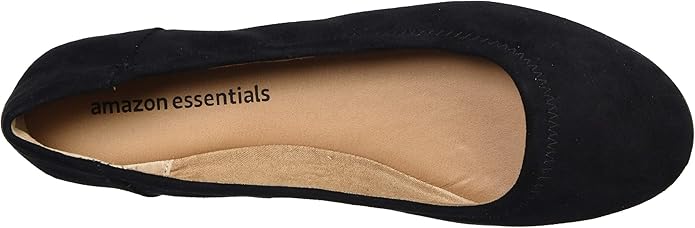Amazon Essentials Women's Belice Comfortable Slip-On Ballet Flats Shoes