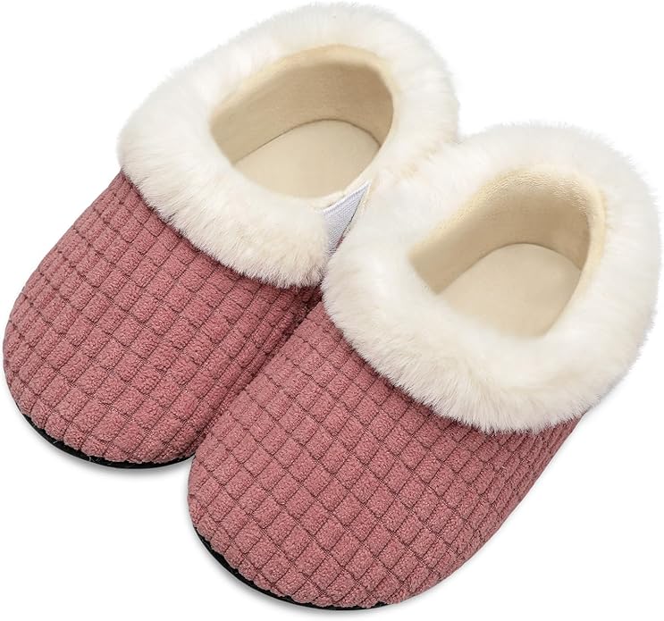 Centipede Demon Toddler Slippers for Boys Girls Slip on Kids Baby Toddlers House Shoes Lightweight Barefoot Furry Sock Shoes Indoor Outdoor Warm Walking Shoes