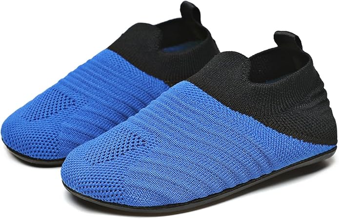 ditont Toddler Slippers Non-Slip Lightweight Comfortable Kids Indoor Grip House Home Shoes for Boys Girl