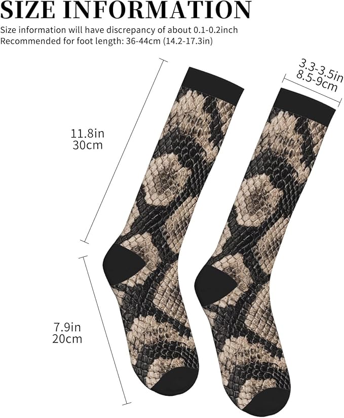 Compression Socks Knee High Circulation Support Socks For Women Men Athletic Running Work Hiking Cycling Travel