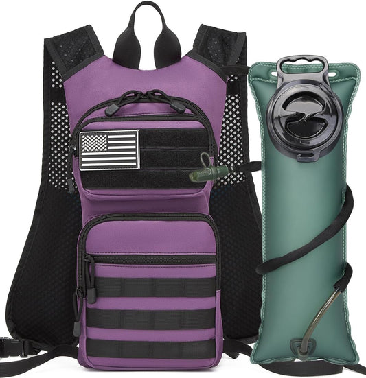 ATBP Insulated Hydration Pack Hiking Water Backpack Running Vest with 3L TPU Bladder Bag for Marathon Cycling Men