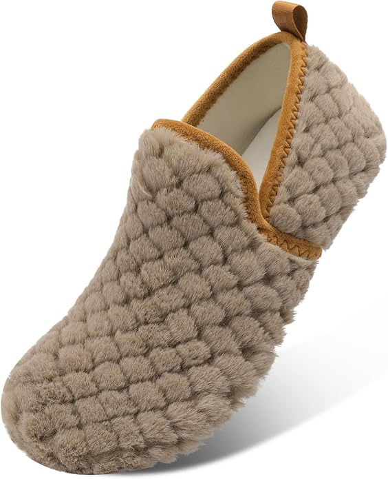 Scurtain Unisex Adults Rubber Sole Slippers