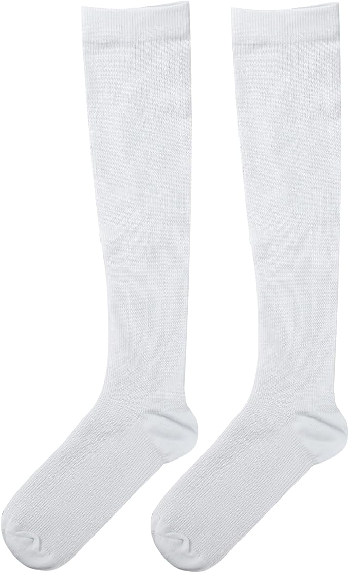 Bestjybt Compression Socks for Women & Men Circulation 15-20 mmHg Support Socks for Athletic Running Cycling