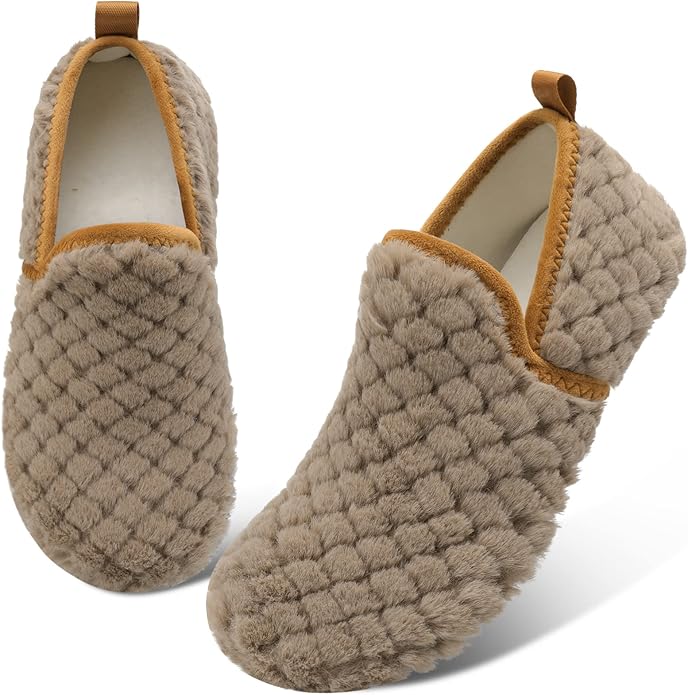 Scurtain Unisex Adults Rubber Sole Slippers