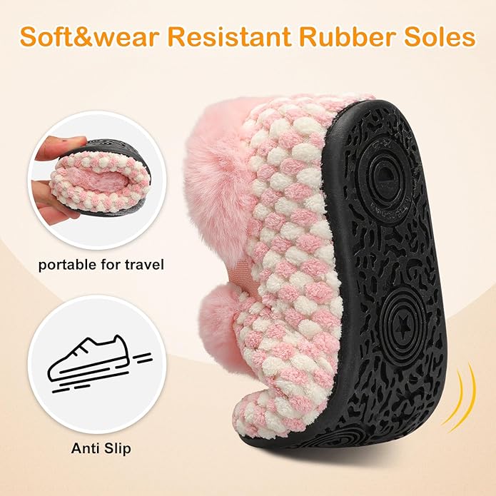Centipede Demon Toddler Slippers for Boys Girls Slip on Kids Baby Toddlers House Shoes Lightweight Barefoot Furry Sock Shoes Indoor Outdoor Warm Walking Shoes