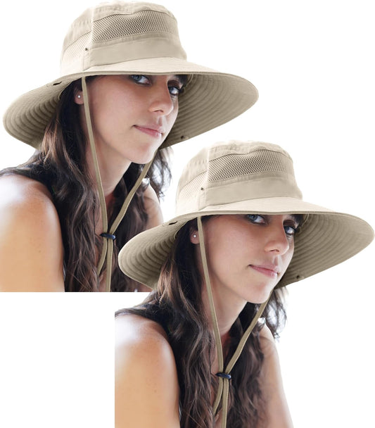 GearTOP Safari Sun Hat for Men and Sun Hats for Women UV Protection UPF 50+ Hiking, Gardening, Fishing