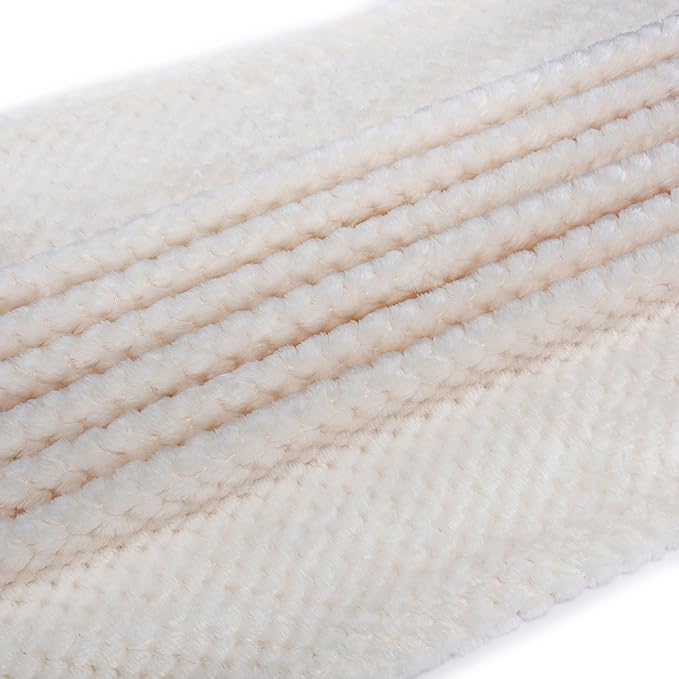 Fuzzy Blanket or Fluffy Blanket for Baby, Soft Warm Cozy Coral Fleece Toddler, Infant or Newborn Receiving Blanket for Crib, Stroller, Travel, Decorative (28Wx40L, XS-White)