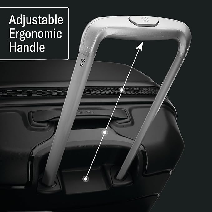 Samsonite Freeform Large Checked Luggage with Dual 360° Spinner Wheels - TSA Lock, Airline-Approved - Lightweight Durable Polypropylene Expandable Hardshell - Amethyst Purple