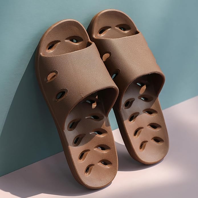 Shower Shoes Quick Dry Non-Slip Women Slippers Sandals Men Bathroom Flip-Flops for College Dorm Room Essentials Shower Sandals Slides Pool Gym Spa
