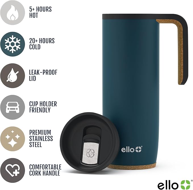 Ello Magnet 18oz Stainless Steel