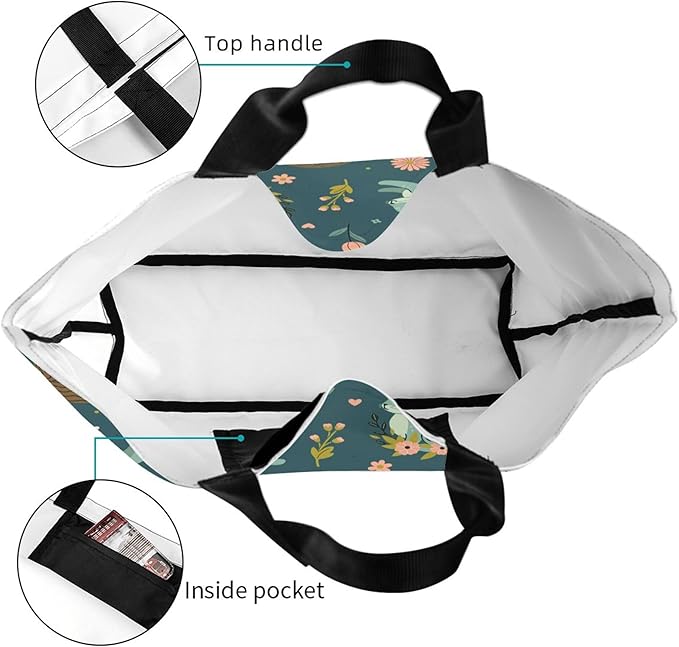 Tote Bag for Women Large Beach Bag Reusable Grocery Bags Handbag for Travel Shopping