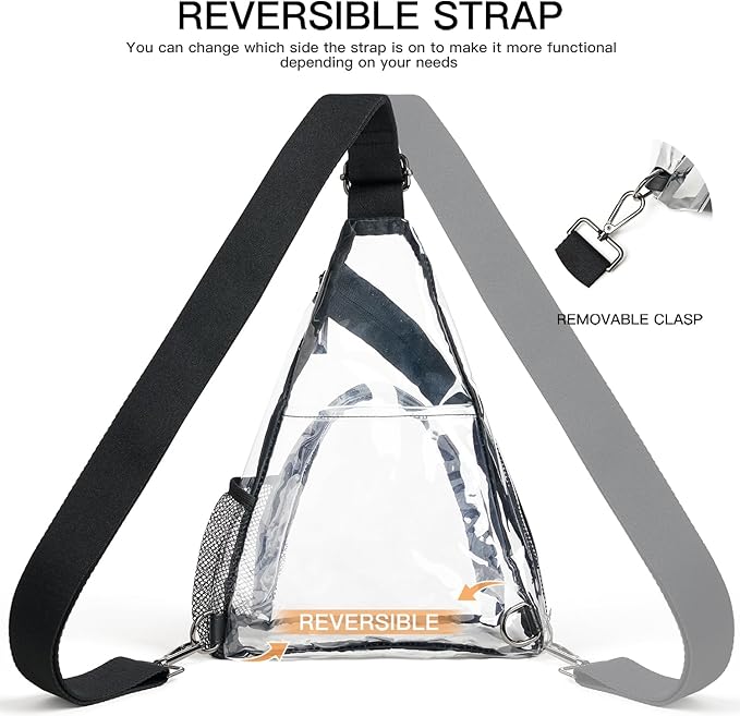 7L Sling Bag For Women Men Backpack Fanny Pack Crossbody Chest Travel Shoulder Belt Bags Purse Handbag PU Leather