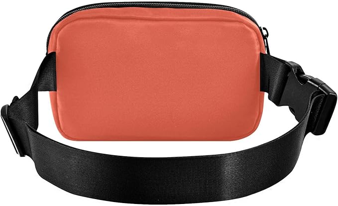 Fanny Pack for Women Men Water Resistant Fashion Waist Packs with Adjustable Strap Belt Bag for Travel Workout Jogging Hiking Tomato