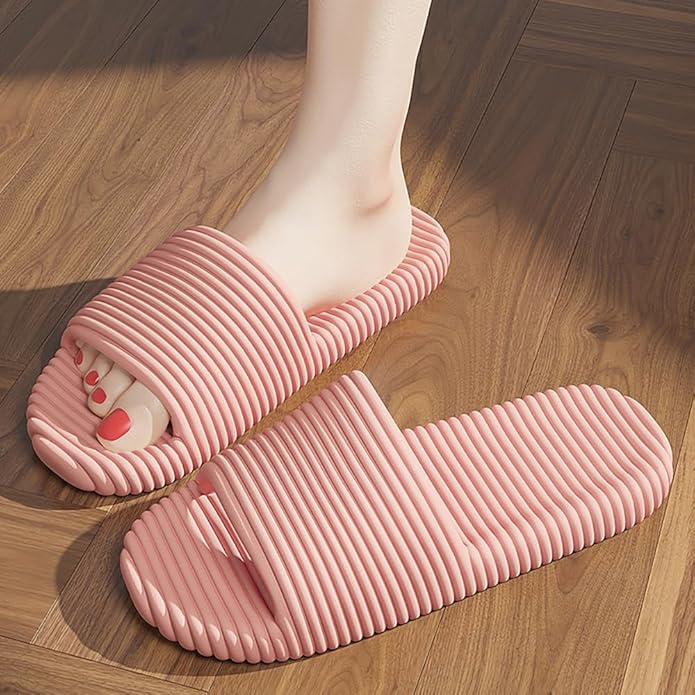 Thick Soled Home Slippers Shower Shoes Soft Indoor Shoes Lightweight Outdoor Sandals for Men and Women