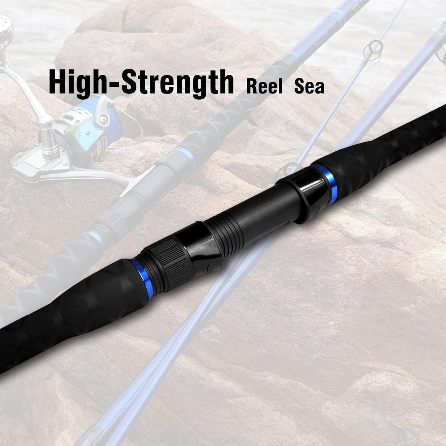 Fiblink Surf Spinning Fishing Rod Carbon Fiber Travel Fishing Rod(11-Feet & 12-Feet & 13-Feet & 15-Feet)