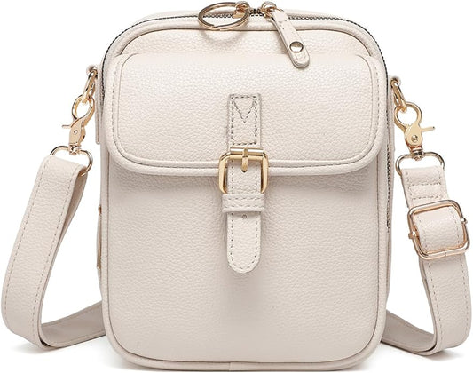 1060 Crossbody Bags for Women Anti-Theft Vegan Purse with Card Slots, Travel Shoulder Bag, Waterproof Crossbody Purse