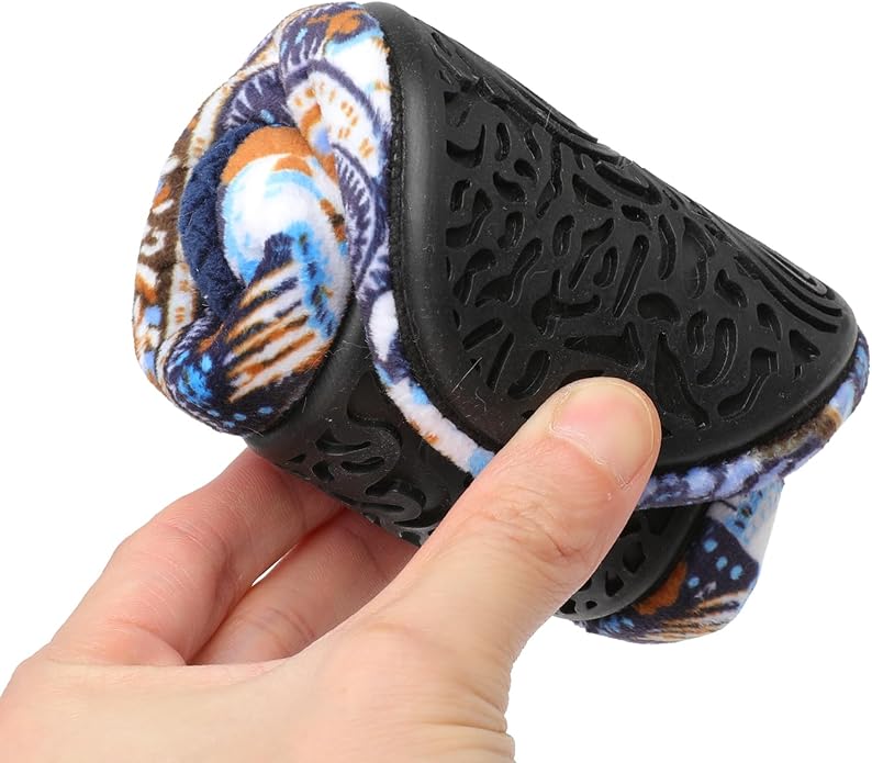 Scurtain Unisex Adults Rubber Sole Slippers