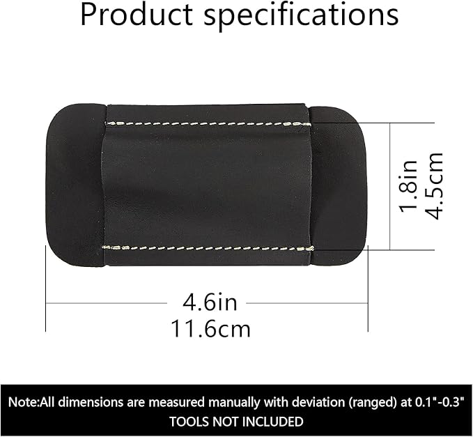 Knife Sheath,Leather Knife Sheath for Belt,Horizontal Carry Pocket Knife Holder,EDC Belt Organizer,Handmade Compact Draw Knife Holster,EDC Pocket Organizer,Sheath for Folding Knife (Black)