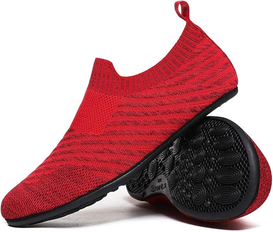 SLEVEL Lightweight Non Slip Travel Indoor Grip House Slipper Socks Unisex Adult Around The House Floor Home Shoes for Women Men