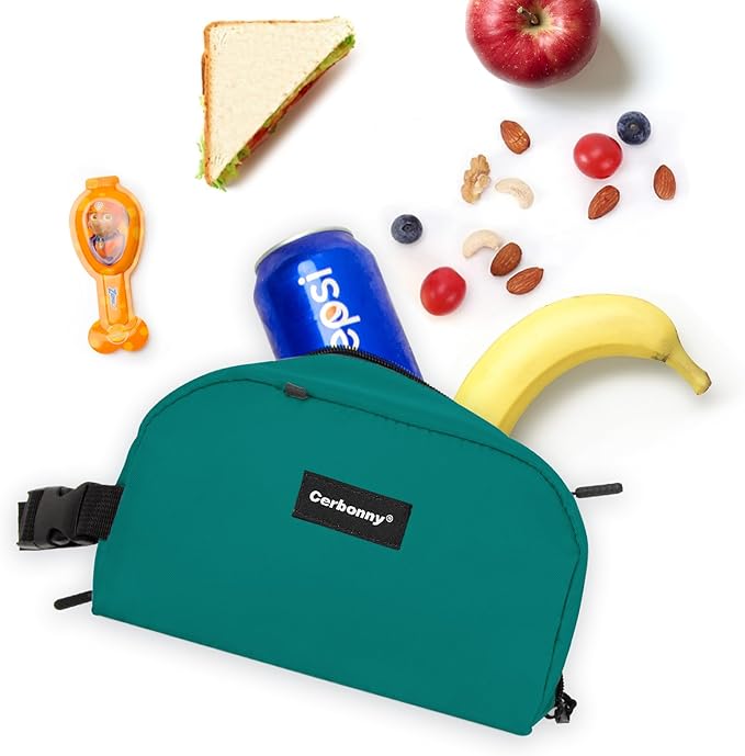 Cerbonny Small Cooler Bag Freezable Lunch Bag for Work School Travel,Leak-Proof Small Lunch Bag for Adults,Freezer Lunch Bags,Freezable Snack Bag Fit for Yogurt