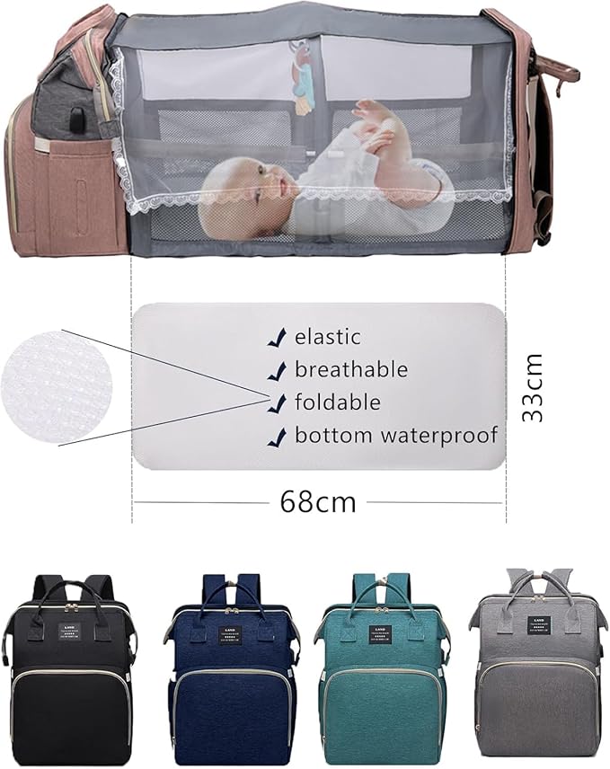 Black boy Diaper Bag Backpack: Baby toddler Bags with Changing Station for Women Men Girls Mom Dad Large Travel Backpack Pañaleras Modernas Para Bebe Niña Niño Newborn Essentials Baby New Born Gift | boy, Changing Station, Pañaleras Modernas, Para Bebe...