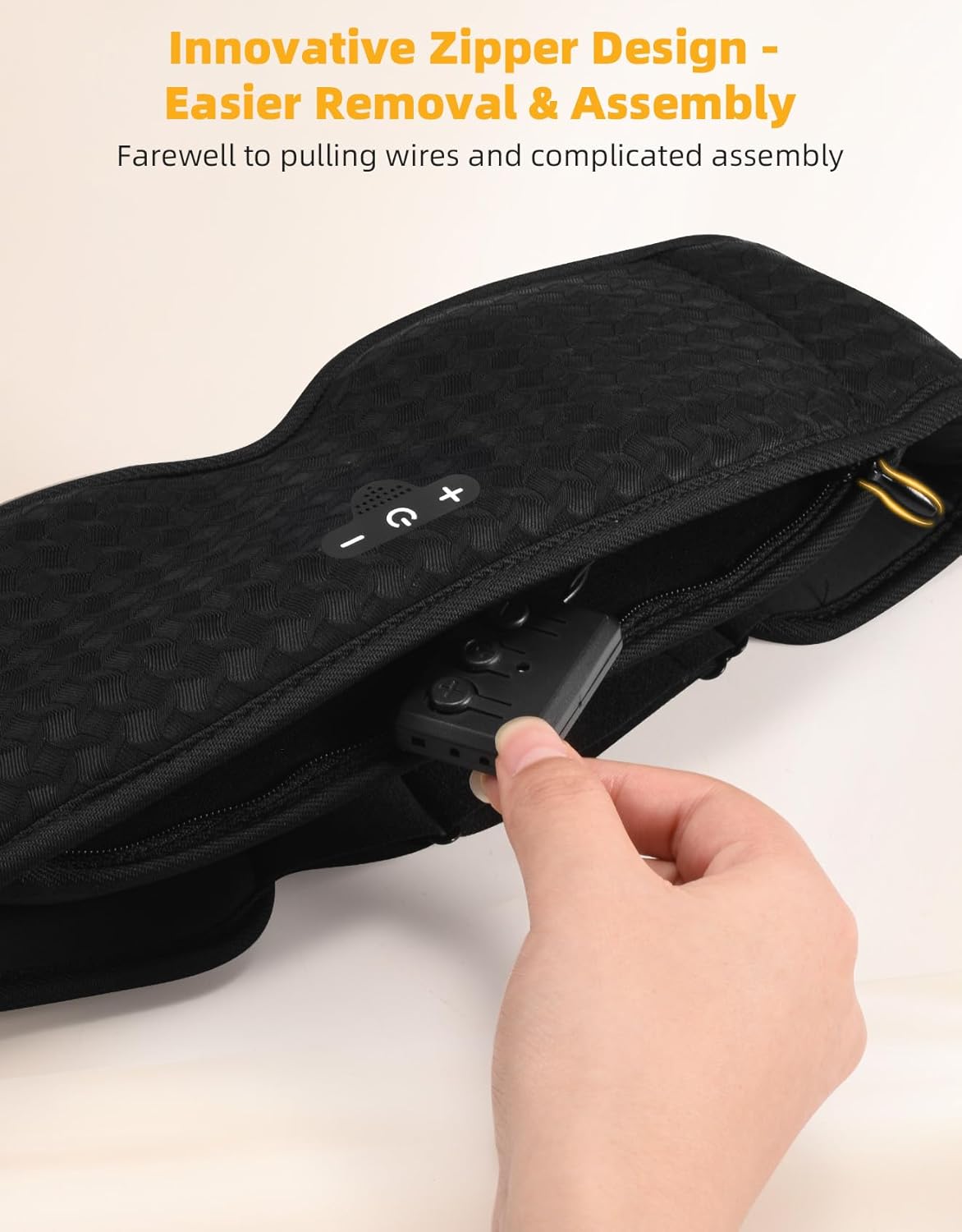 3D Contoured Sleep Mask with Bluetooth Headphones, Adjustable Blackout Sleeping Mask, Easy Installation Sleeping Headphones with Ultra-Thin Stereo Speakers for Men, Women - Embroidered Blue