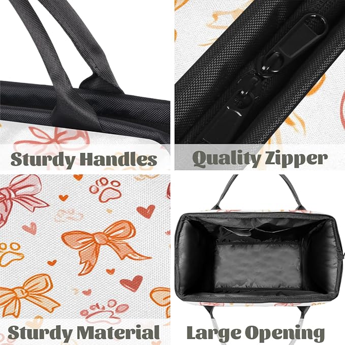 Bow Tie Overnight Weekender Bag for Women Men Travel Duffel Bags Waterproof Luggage Carry on Sports Yoga Gym Bag