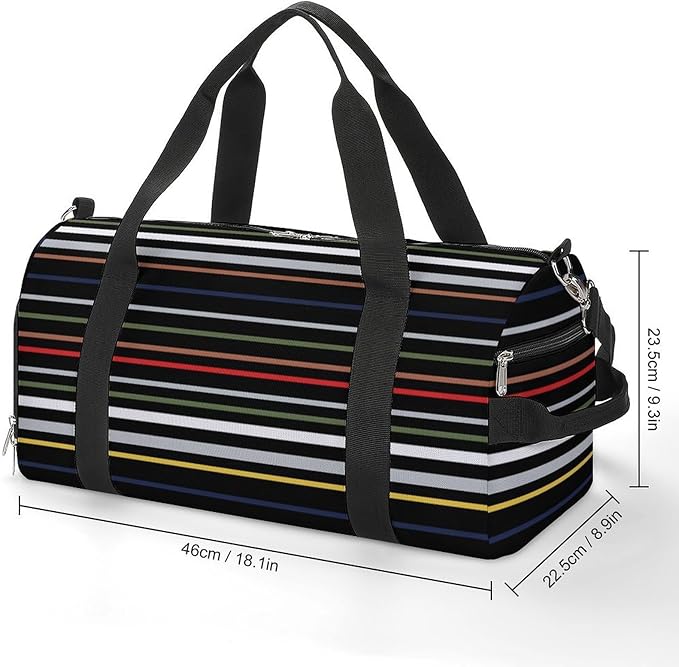 Gym Bag for Men & Women with Shoe Compartment Duffle Bag for Travel Sports Weekender Fitness Overnight