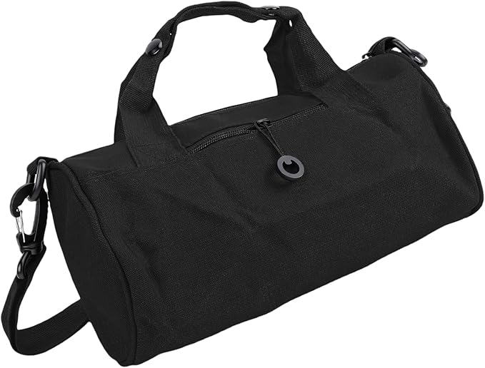 Greensen Compact Travel Bag, Oxford Fabric Gym Bag with Organized Storage, Lightweight and Versatile for Weekend Getaways and Daily Use (Black)