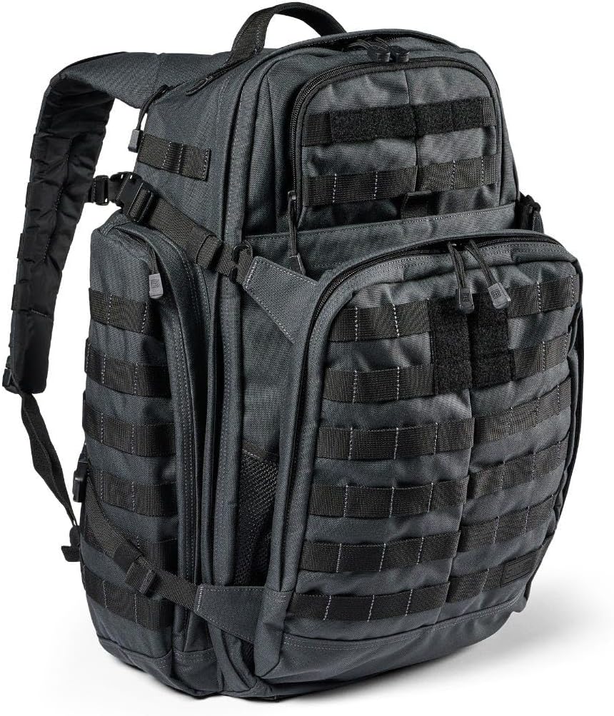 5.11 Tactical Backpack, RUSH 72 2.0 Military Survival Molle Back Pack with Laptop Compartment, Large, 55L, Style 56565ABR