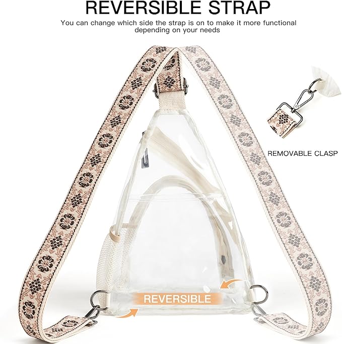 7L Sling Bag For Women Men Backpack Fanny Pack Crossbody Chest Travel Shoulder Belt Bags Purse Handbag PU Leather