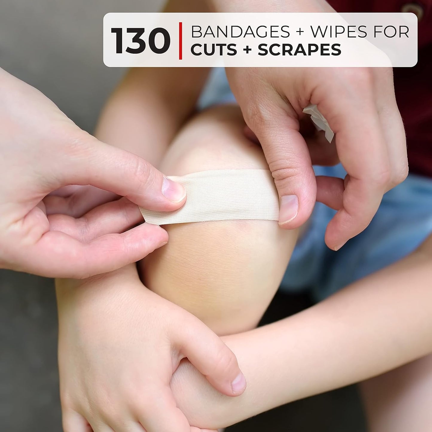 First Aid Kit – 291 Pieces of First Aid Supplies | Hospital Grade Medical Supplies for Emergency and Survival Situations | Ideal for Home, Car, Trucks, Camping, Hiking, Travel, Sports, Pets, Hunting