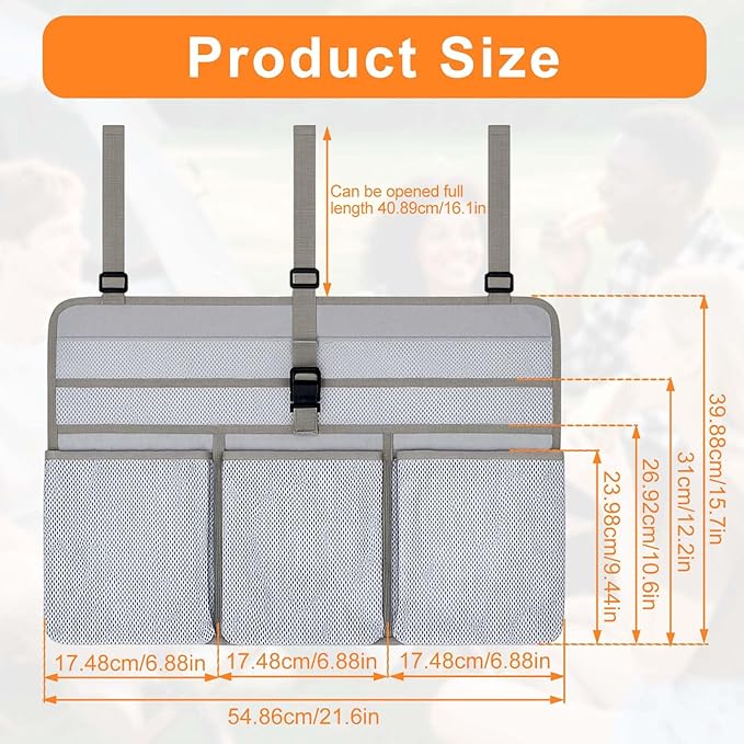 Camping Dish Drying Bag, Collapsible, Portable Mesh Drainer Rack for RV, Travel Trailers & Outdoor Kitchens, Space-Saving, Quick-Dry Organizer for Plates, Cups & Utensils (Gray)