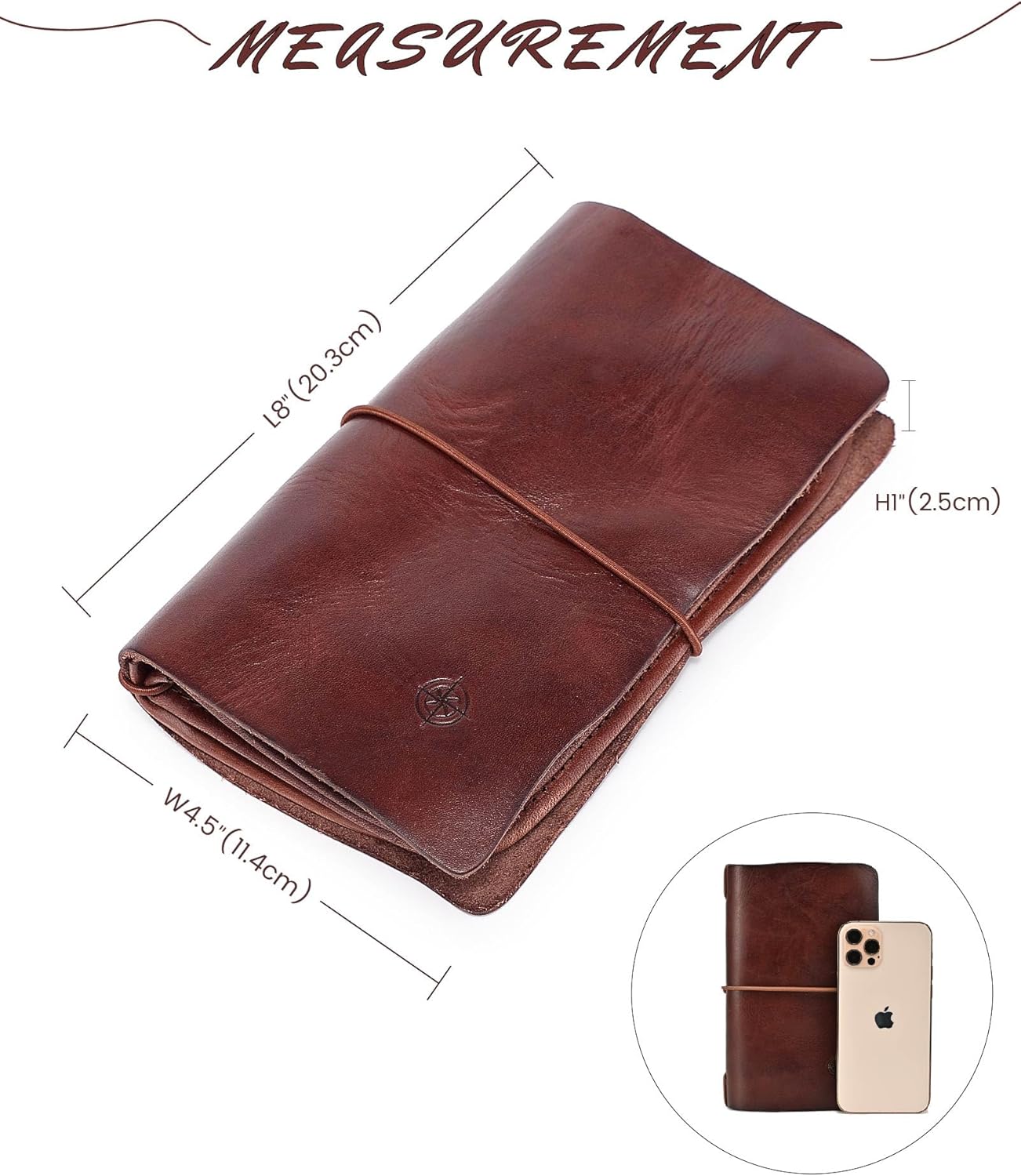 Genuine Leather Nomad Organizer Travel Wallet | Women's Wallet Clutch Passport Holder