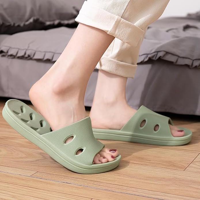 Shower Shoes Quick Dry Non-Slip Women Slippers Sandals Men Bathroom Flip-Flops for College Dorm Room Essentials Shower Sandals Slides Pool Gym Spa