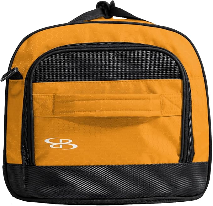 Boombah Sport Duffle Bag - All-purpose Athletic Duffle for Sports, Gym & Travel - Gold