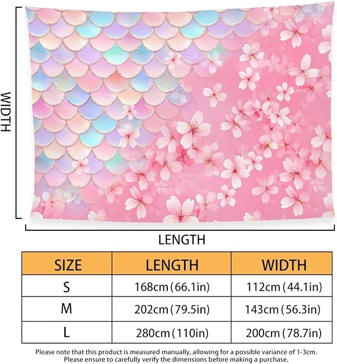 Mermaid Scale Gradient Print Beach Towel - Quick Dry Microfiber Beach Towel 79x56 Inches Sandproof Pool Towels, Thin Lightweight Compact for Travel Swimming Bath for Women Men (Size M)