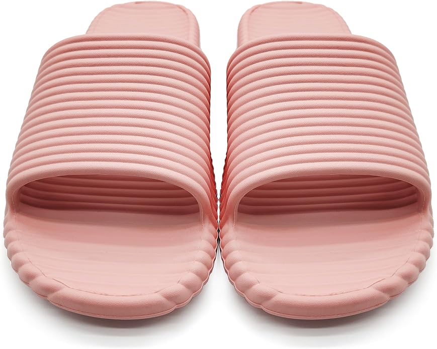 Quick Drying Shower Slippers For Women And Men Lightweight Open-toe EVA Non-Slip Slides Sandals Indoor And Outdoor Slipper For Bathroom,Spa,Pool,Gym,Beach