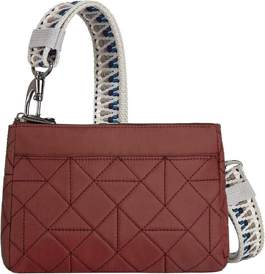 Travelon unisex-adult Anti-Theft Boho Clutch Crossbody