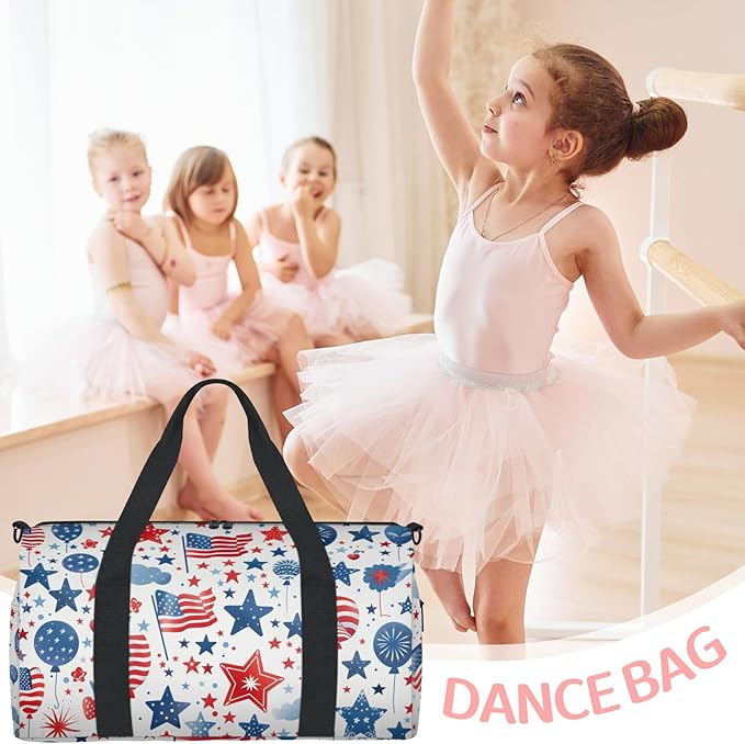 Flags Overnight Travel Bag Unisex White Blue Red Carry-On Size Tote Bag Suitable for Travel Duffle Gym Sports