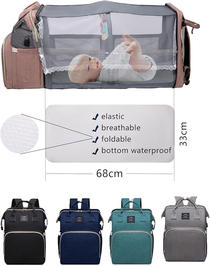 Blue Diaper Bag Backpack for Mom: Large Baby Bags with Changing Station for Toddler Boys Girls Women Dad Mommy Men Travel Backpack Newborn Essential Pañaleras Bebe Niña Niño Baby Registry Search