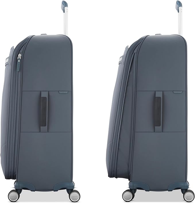 Samsonite Elevation Plus 30-Inch Large Checked Luggage - Expandable Softside Spinner Suitcase - Cypress Green