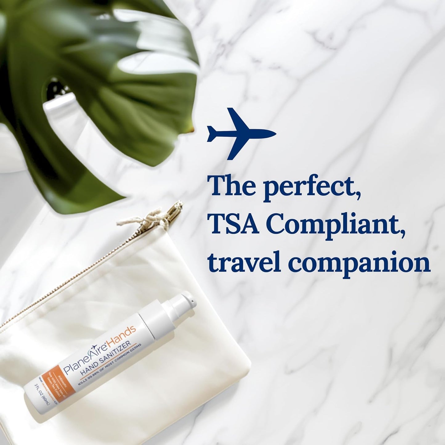 Orange Pineapple Gel Hand Sanitizer | Soothing, Moisturizing, Hydrating | Tropical Scent | Essential Oils, Green Tea Extract, Aloe, and Vegan Glycerin | TSA-Approved Travel Essential | 3-pack