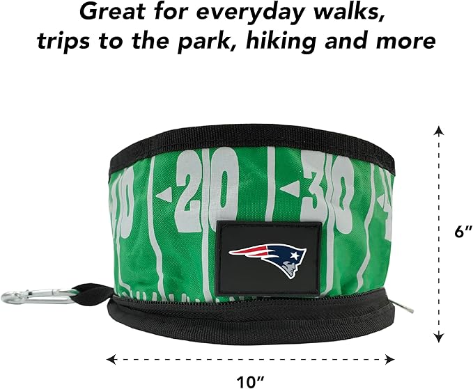 Pets First NFL Collapsible Pet Bowl