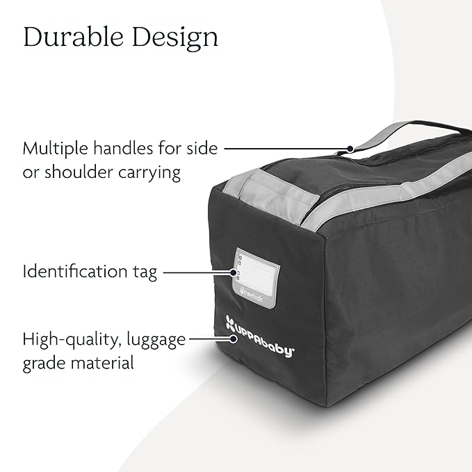 UPPAbaby Travel Bag for G-Luxe and G-Lite Strollers - Easy-Carry Handles + Durable Design with TravelSafe Protection