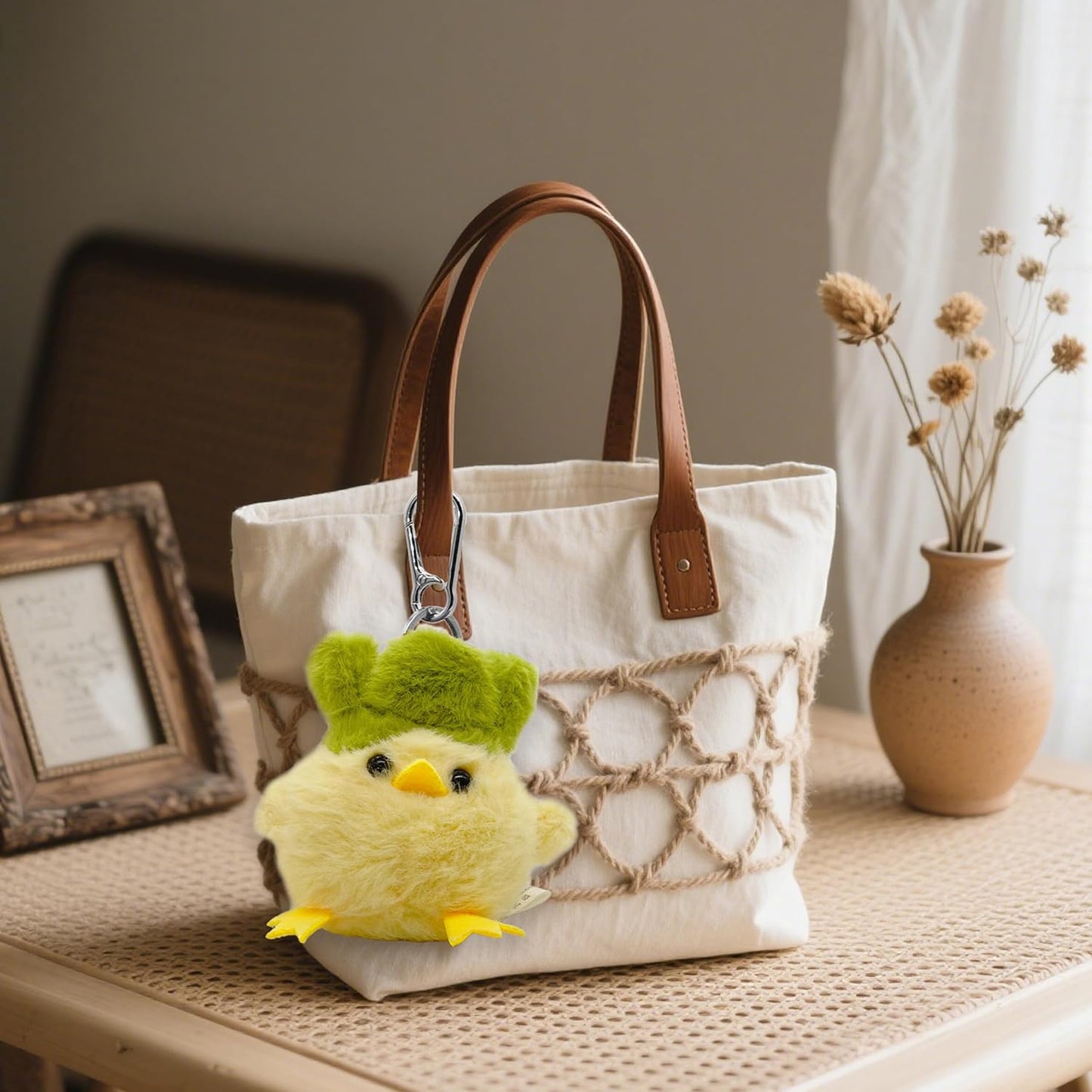 Keychain Keyring Set for Men Women Classic Metal Home Car Key Holder Organizer Portable Carabiner Clip Accessories 2PCS