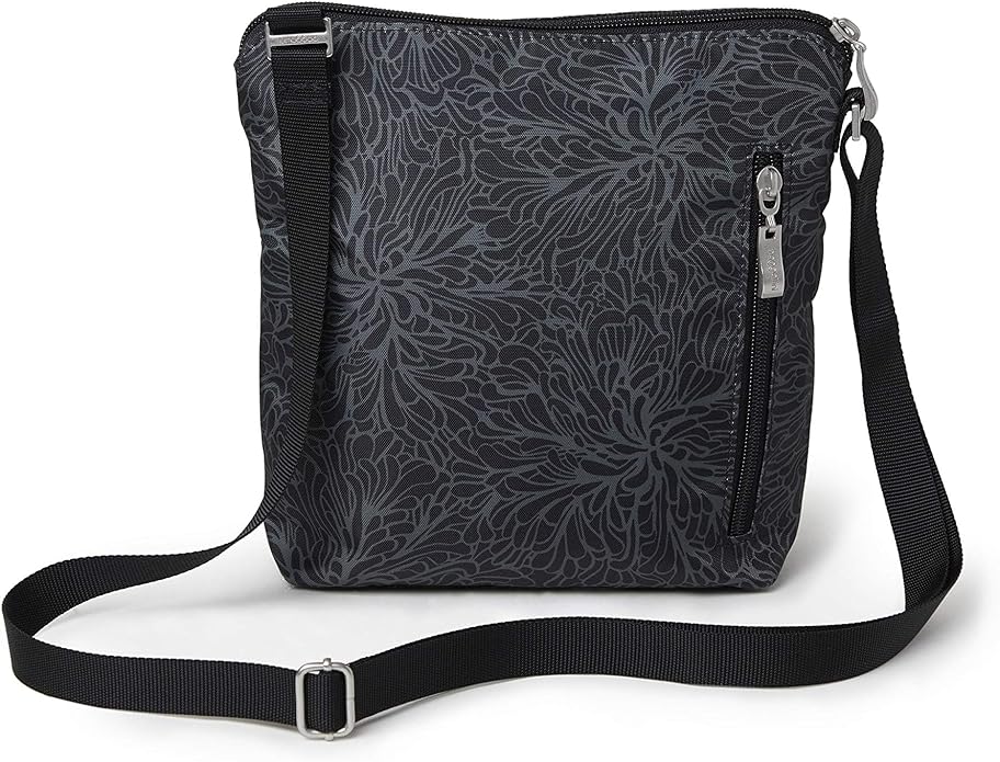 Baggallini Pocket Crossbody Bags for Women 8x8 Small Lightweight Durable Water-resistant Travel Purse W/Rfid