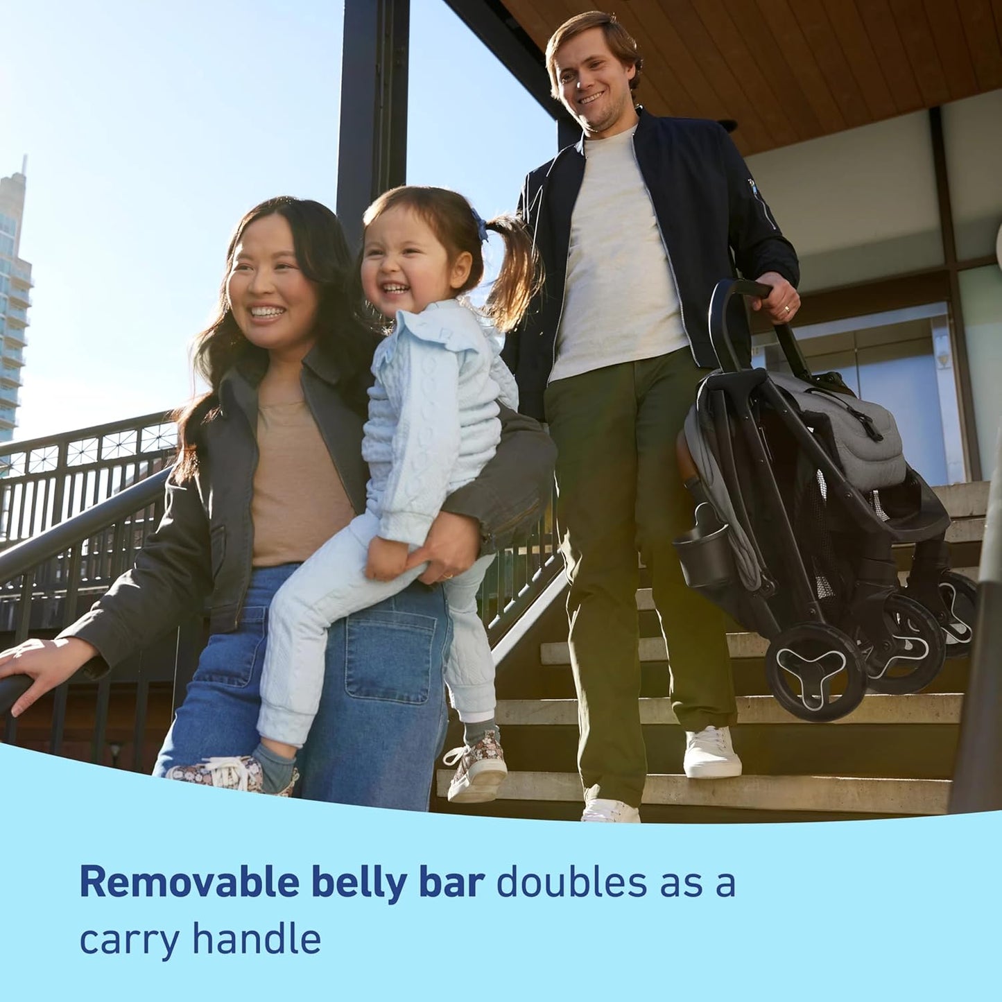 Graco Ready2Jet Compact Stroller – Overhead Friendly Compact Travel Stroller with Automatic Fold, Splatter Art